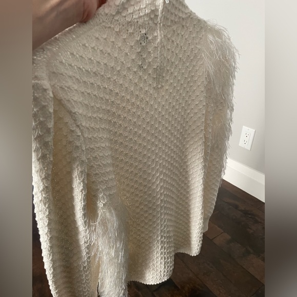 Vintage Designer Vivienne Poy sweater.Elegant with eyelash iridescent details - Picture 4 of 7